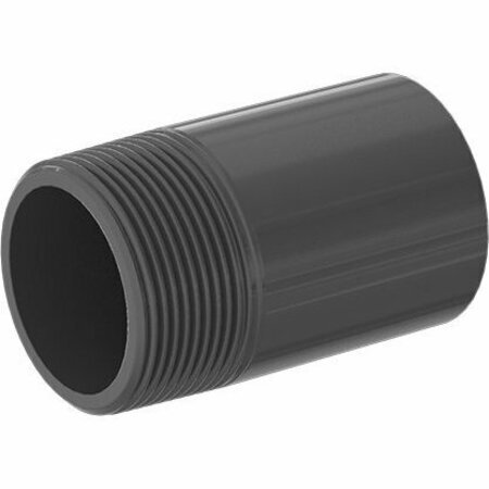 BSC PREFERRED CPVC Pipe for Hot Water Threaded on One End 1-1/2 NPT 3 Long 6810K527